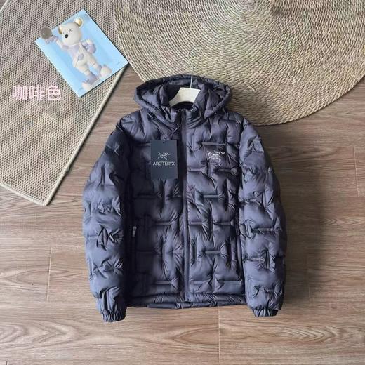 D121024户外通勤轻薄羽绒棉服男款轻量保暖不臃肿连帽外套 商品图4
