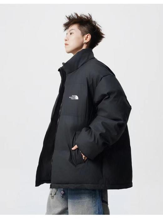 D121029简单大方拼色设计防风防水羽绒棉衣棉服 商品图5