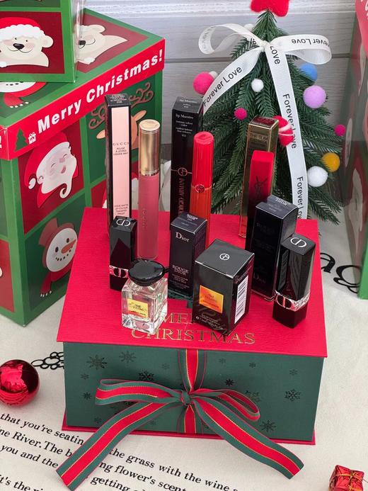 D121018圣诞树蝴蝶丝带礼盒圣诞节B备送女朋友满满的礼物仪式感 商品图1