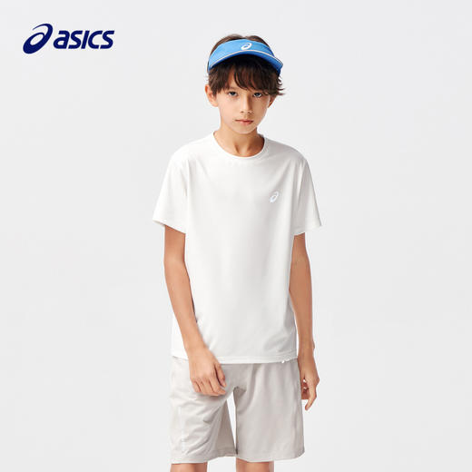 ASICS/亚瑟士童装2024夏季男女儿童吸湿速干柔软舒适凉感短袖T恤 商品图1