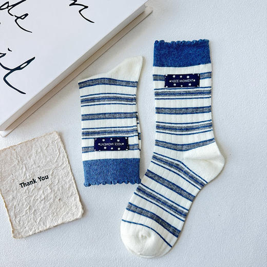 基础-简约韩系中筒袜-纪念日百货门店同款168100064 商品图3