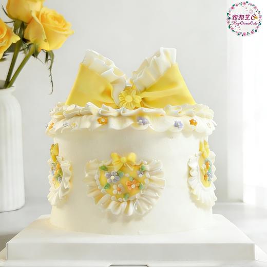 【新款】花漾少女心蝴蝶结蛋糕 ：甜甜少女心，如蝶般翩翩起舞~~ 商品图1