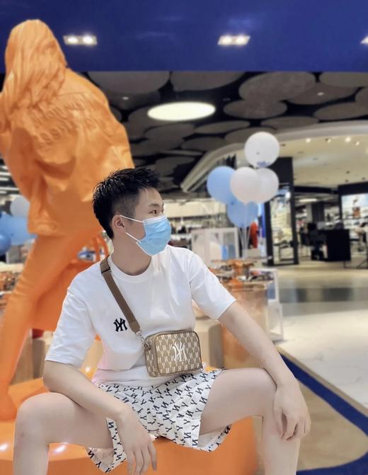 正品授权【MLB新款二合一相机包】单肩斜挎，复古老花，背上它让你时髦度分分钟up几个度WD 商品图5