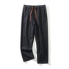 加绒老钱风！3D立裁！液氨空气棉！冬季新款男士运动休闲弯刀宽松阔腿卫裤 商品缩略图4