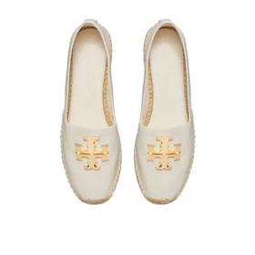 TORY BURCH 乐福鞋女  161758-122-F 白色.【鞋底有膜，试穿小心】