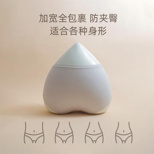 【狂野橘子桑蚕丝内裤】 | 女设计师做的健康内裤，【16cm加长桑蚕丝底裆】 / 【常规裆高腰款】可选，7A级抗菌，兰精莫代尔裤身，85-145斤可穿（6条装） 商品图6