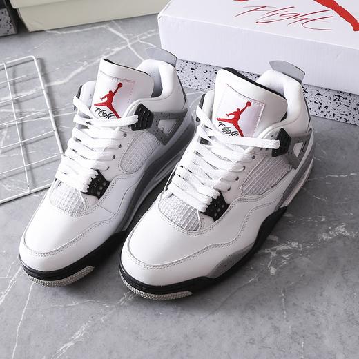 【奥莱仓直发】NIKE/耐克 Air Jordan 4 AJ4 复古篮球鞋 中帮版型显瘦 商品图8