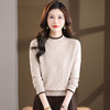 FCY QQ9260纯色毛衫半高领毛衣宽松毛衣针织打底 商品缩略图1