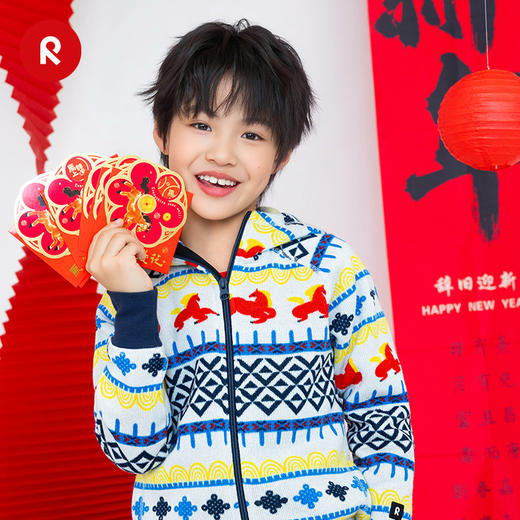 芬兰reima男女孩中大童外套2026新年款抓绒保暖舒适运动开衫卫衣 商品图4