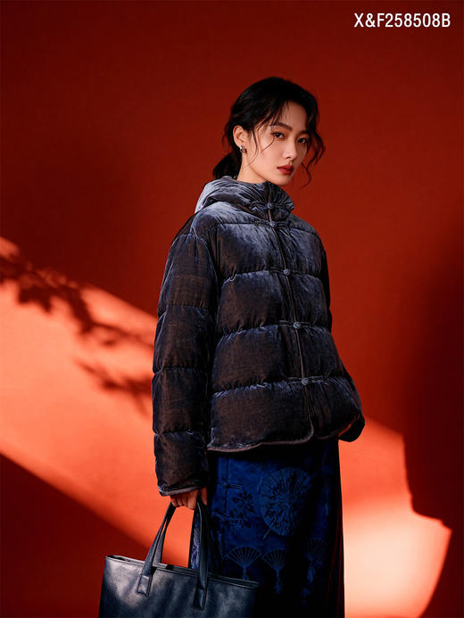 X&F258508B    95白鸭绒羽绒服 商品图10