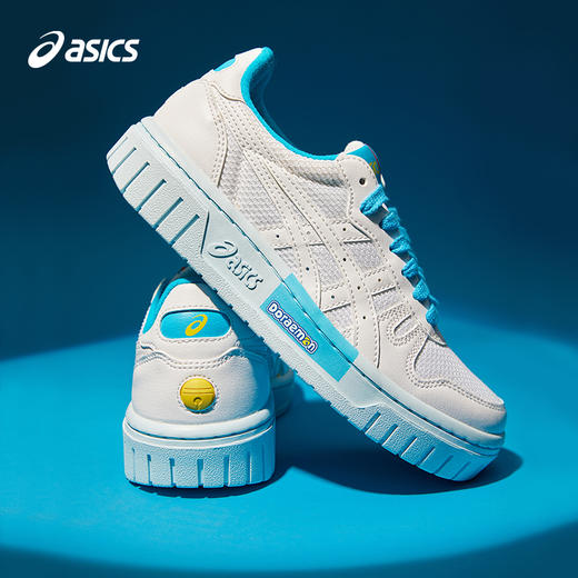 ASICS亚瑟士童鞋2023年新款春季男女童休闲板鞋哆啦A梦联名 商品图4