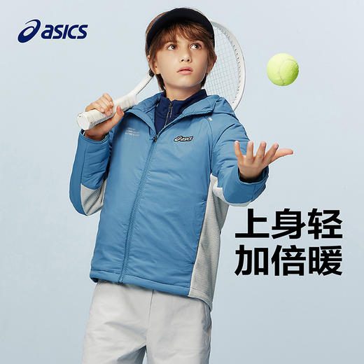 ASICS/亚瑟士童装25年冬季儿童百搭运动棉服时尚百搭舒适保暖外套 商品图1
