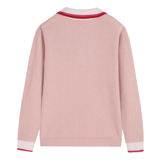 🎁【满赠活动】MOKA莫卡·奇趣萌宠系列-POLO领三粒纽扣套头衫 商品图7
