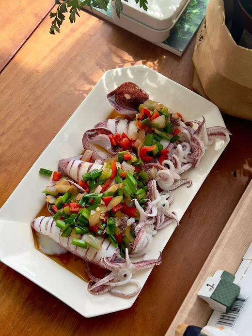 xm【抢抢抢！太便宜啦！！！】东山岛特定海域灯捕带籽小管，肉质更紧实脆嫩，籽满肉厚肉净无沙，顺丰活冻锁鲜 跟海边现捕上岸一模一样 商品图3