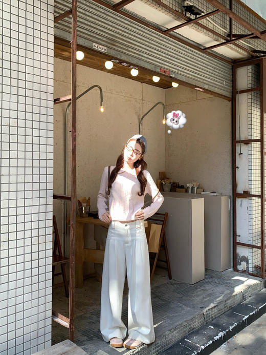 <曾小咸推荐>3.23现货秒杀 ！微信超特价！韩系娃娃领毛针织衫 日常169.99 立减80 秒杀89.99！！西装裤（加厚）秒杀89.99！！ 商品图5