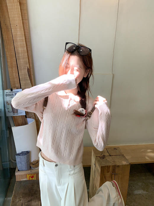 <曾小咸推荐>3.23现货秒杀 ！微信超特价！韩系娃娃领毛针织衫 日常169.99 立减80 秒杀89.99！！西装裤（加厚）秒杀89.99！！ 商品图6