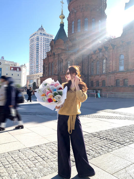 【169元任选2件】现货！ 韩系v领毛衣 商品图13