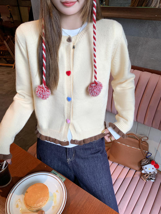 【169元任选2件】现货！ 韩系长袖针织开衫 商品图6