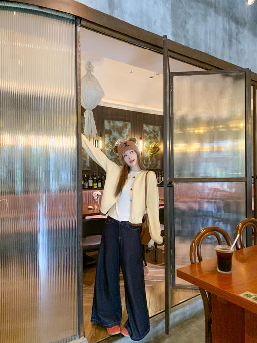 【169元任选2件】现货！ 韩系长袖针织开衫 商品图11