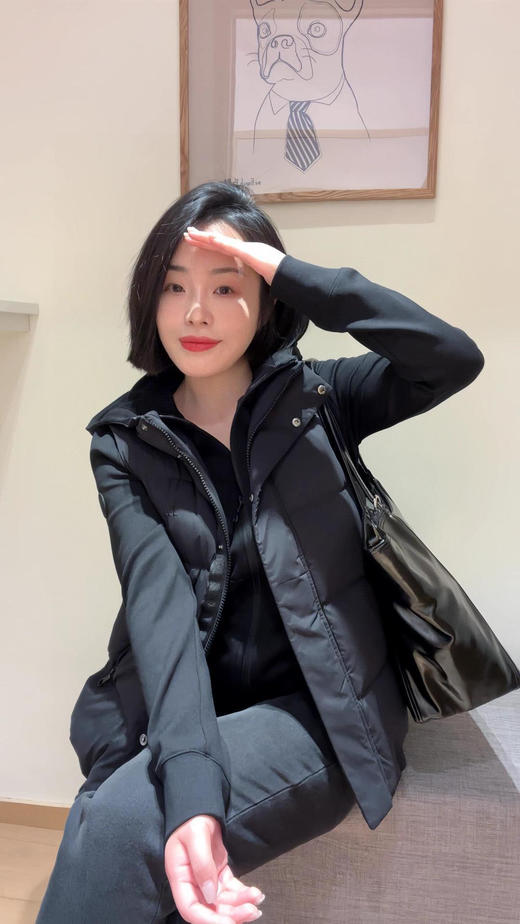 直发【哈吉狗】 羽绒马甲+加绒内搭两件套 季叠穿神器外套 商品图2