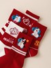 💕【儿童澳绒圣诞新年中筒袜】好喜气！♦️儿童澳绒圣诞新年袜，红袜上有爱心魔法，🌈就像把满满的爱意都融入其中耶～💥这双袜子一穿上，整个人都被甜蜜包围啦 商品缩略图3