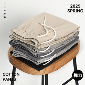 回力休闲裤男款夏季薄款纯棉宽松直筒裤子男士春秋百搭工装长裤男