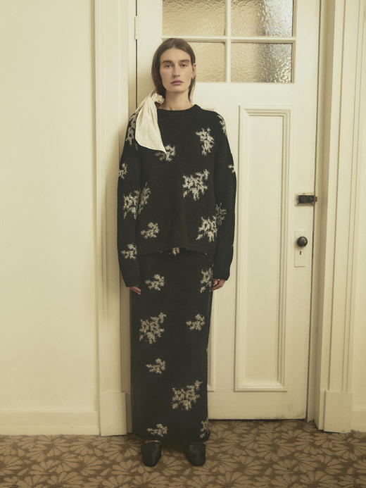 VC｜HD25003 Siv glitter skirt [ 半身裙 白 / 黑 ]【HOLIDAY】 商品图1