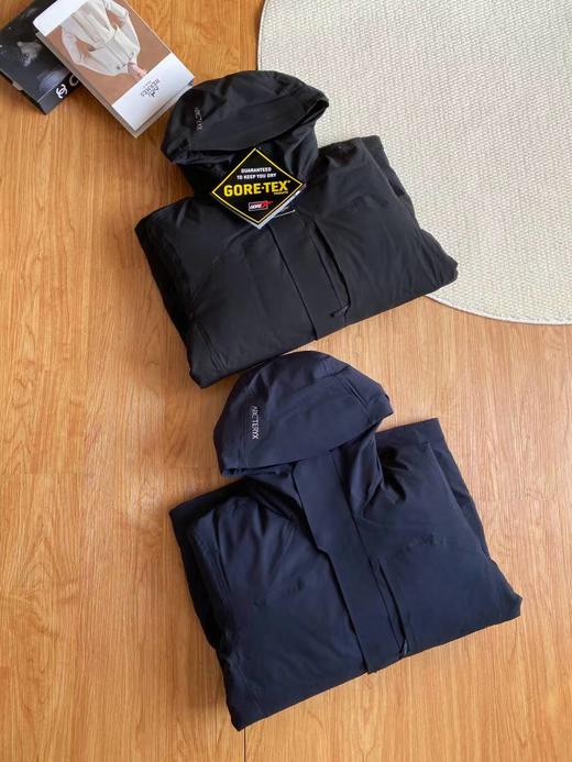 D121147男款连帽羽绒服防风防水保暖派克大衣 商品图1