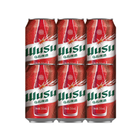 乌苏啤酒罐装330ml*16罐