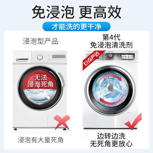 *巨奇严选 洗衣机爆氧粉 清洗剂滚筒机槽 深度清洁剂强力除垢去污神器 商品图7