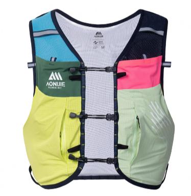 1**奥尼捷越野轻便路跑背包男冠军同款10L水袋包专业跑步补给背包女C9116(前胸位置卡扣两种随机发出///部分3天左右发货）） 商品图8