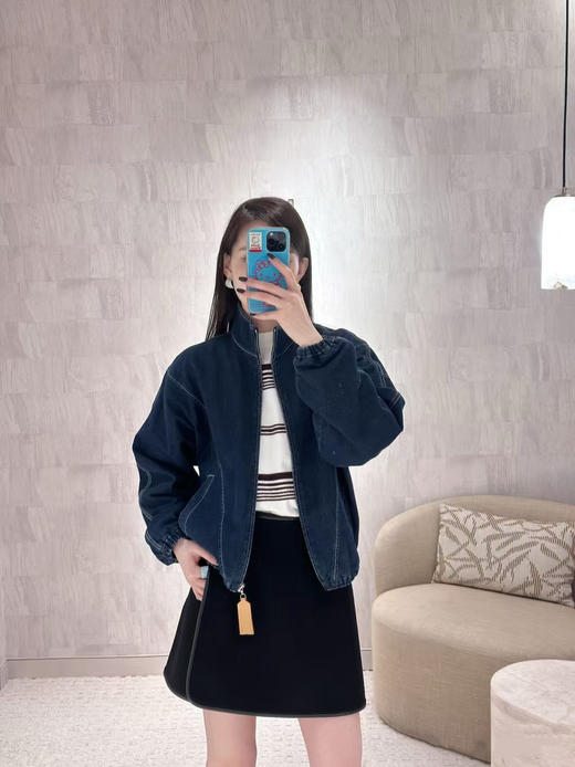 驴家 25新款蓝色牛仔外套 (TM) 商品图4