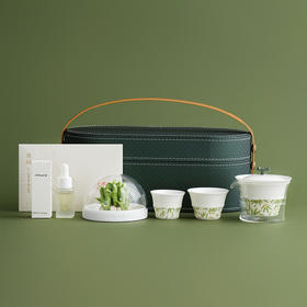 【非遗陶瓷手捏花传承】2026 马年富竹节节高套组