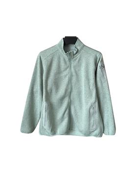 中性款刺绣立领抓绒外套lv003