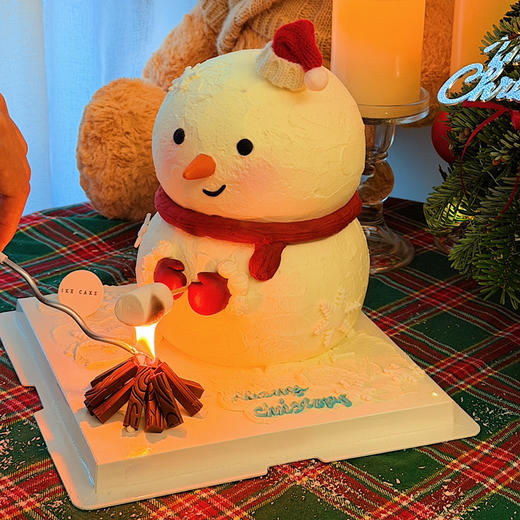 烤棉花糖的雪人 ｜圣诞 商品图8