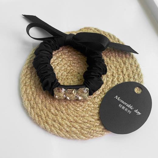 小香风蝴蝶结丝绒发饰皮筋-纪念日百货门店同款167748871 商品图0