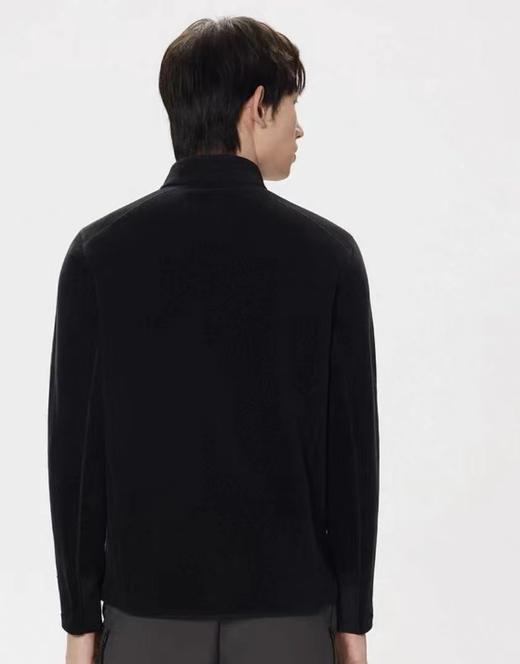 D121166男士立领抓绒夹克秋冬透湿保暖外套户外运动上衣 商品图14
