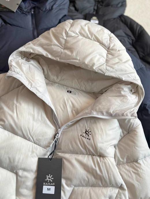 D121148轻量保暖防泼水防风户外运动登山御寒连帽羽绒服 商品图3