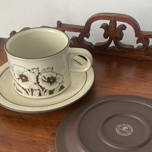 英国Hornsea  CORNROSE 咖啡杯碟三件套 商品图4