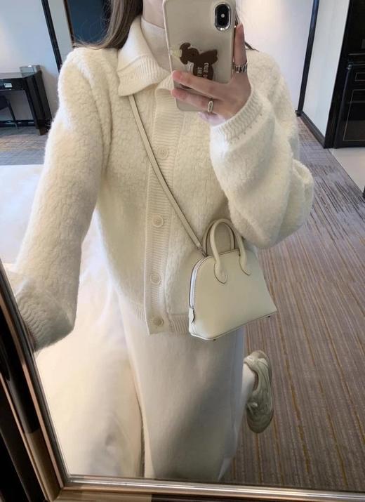 【高品质私服】设计师款品牌订单【全羊毛圈圈纱加厚外套】100%绵羊毛面料，厚实但不笨重，裹在身上像被毛毯环抱住，又暖又弹【无标出货 介意慎拍】WD 商品图8