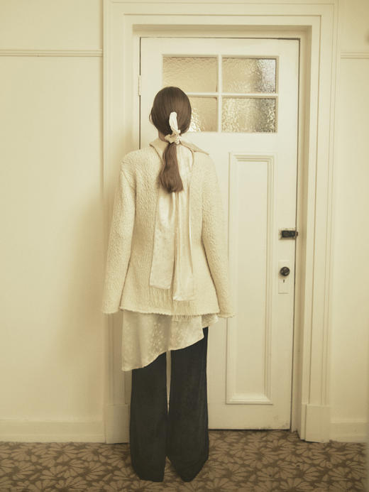 VC｜HD25005 Sigrid cardigan  [ 针织开衫 米白 ]【HOLIDAY】 商品图8