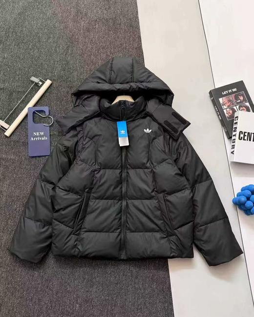 D121109可拆卸保暖运动连帽含羽绒外套男女同款羽绒服 商品图4