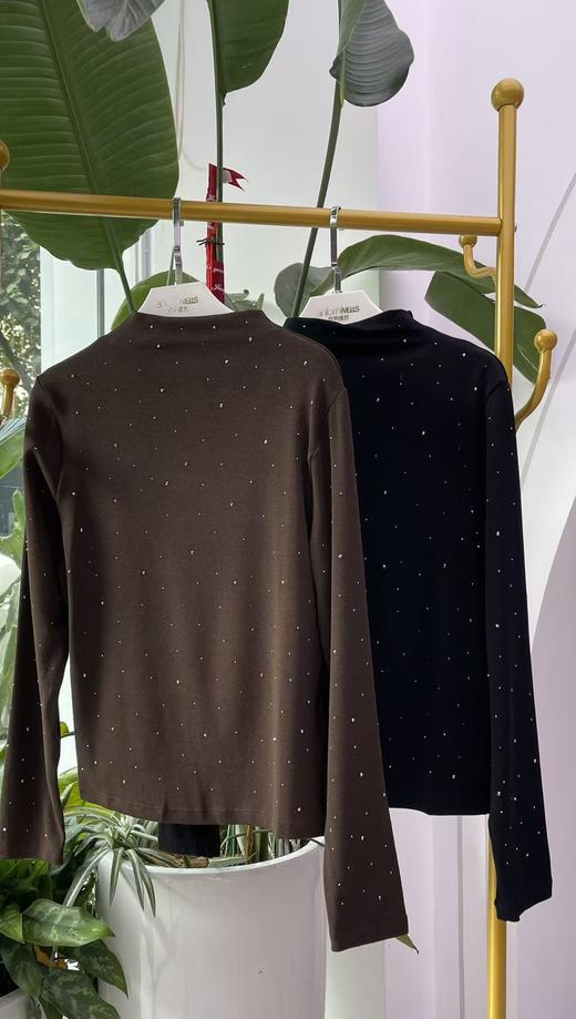 羊绒立领水晶钻发热衣内穿外搭16635125 商品图6