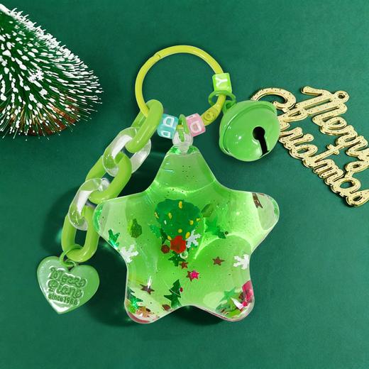 【圣诞礼品❗️星星挂件】可爱又趣味的造型，充实饱满，质感圆滑细腻，上色均匀，舒适手感，小巧随身随处可挂，圣诞系钥匙扣挂饰精致可爱汽车包包挂件小礼品QQ 商品图5