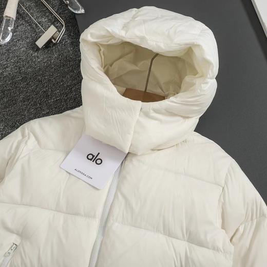 D121154精准保暖轻盈廓形立领女款短款羽绒服 商品图8