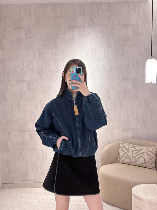 驴家 25新款蓝色牛仔外套 (TM) 商品图2