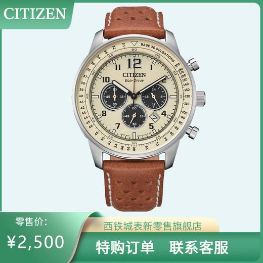 日本西铁城光动能男士手表CA4500-16X 商品图9