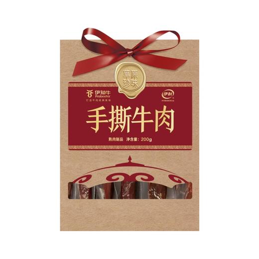 伊利伊知牛 手撕牛肉干 200g - 干而不柴 原切0添加 商品图0