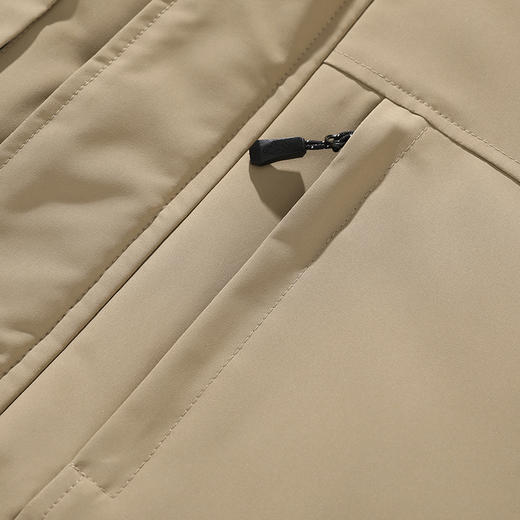 【硬汉风格 防风锁温 耐磨抗撕裂】冬季防风连帽石墨烯大码棉服 （B1-M5311） 商品图9