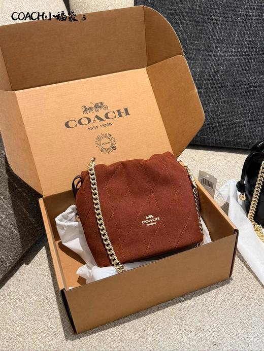 D121140软糯羊皮绗缝mini云朵包单肩斜挎包 商品图6